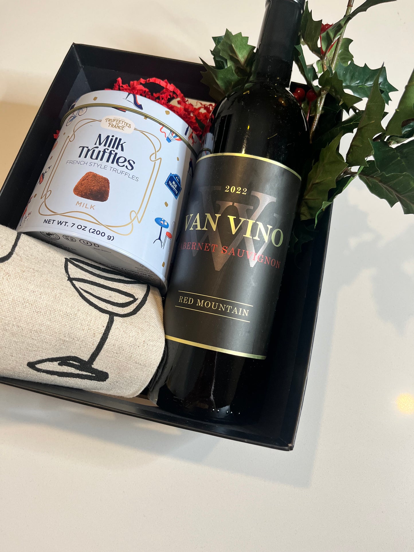 Cabernet Sauvignon & Kitchen towel set