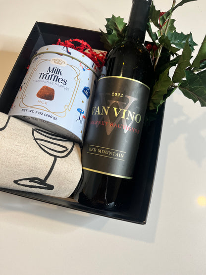 Cabernet Sauvignon & Kitchen towel set