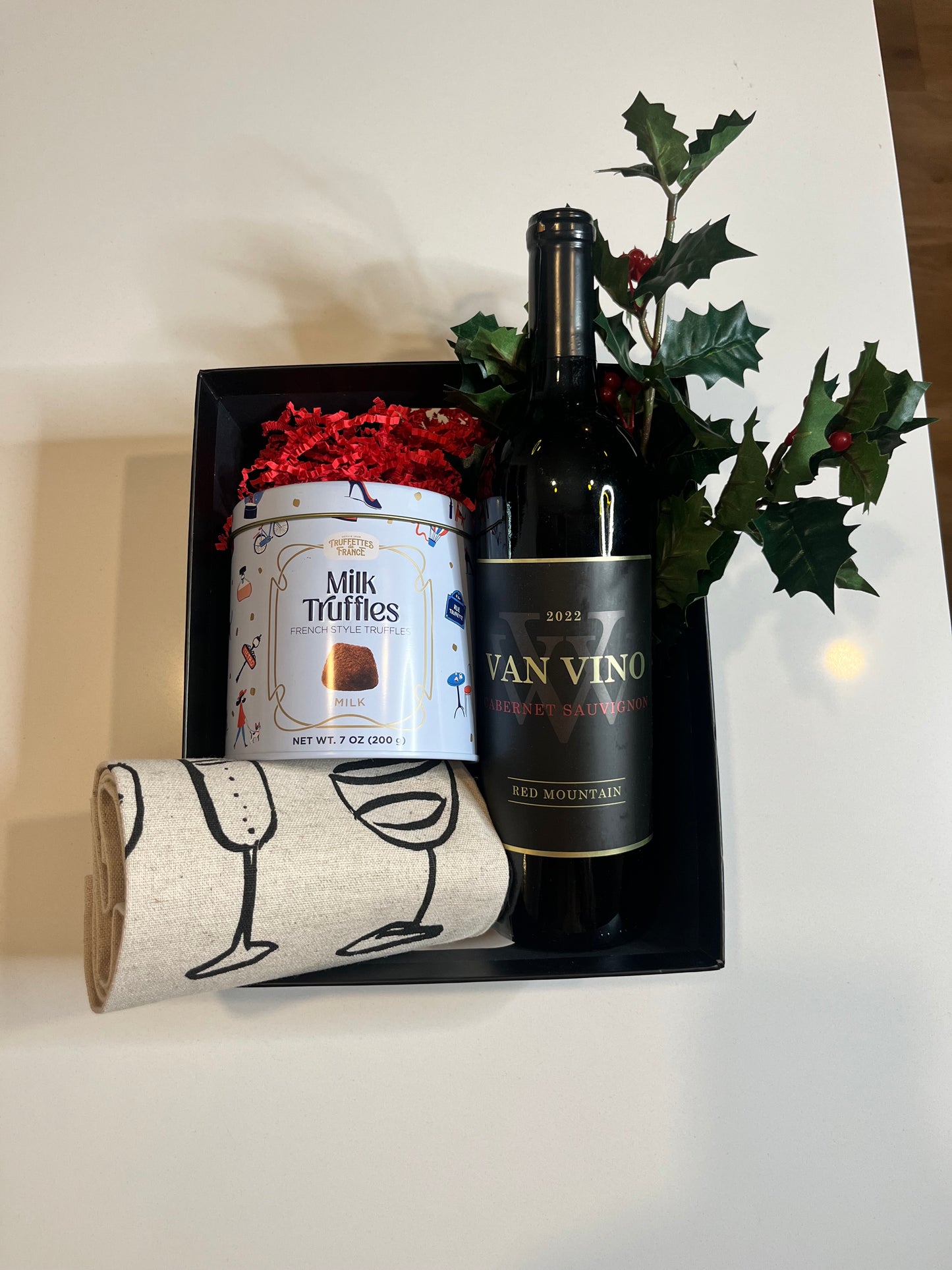 Cabernet Sauvignon & Kitchen towel set