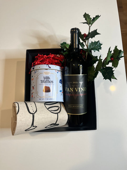 Cabernet Sauvignon & Kitchen towel set